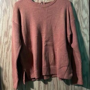 Burnt orange sweater